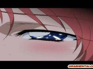 Khá hentai coed cứng fucked lược đen con quái vật