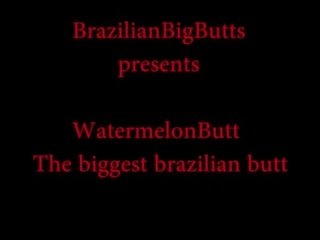 Aanhangwagen watermelonbutt de grootste braziliaans reet <span class=duration>- 1 min 33 sec</span>