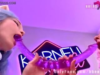 Kawaii lesbiană fete la dracu anal strapon pasarica feets alicebong karneli bandi