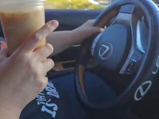 I Asked A Stranger On The Side Of The Street To Jerk Off And Cum In My Ice Coffee &lpar;Public Masturbation&rpar; Outdoor Car xxx movie